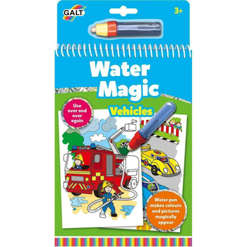 Водна розмальовка Galt Water Magic Vehicles (5011979580337)