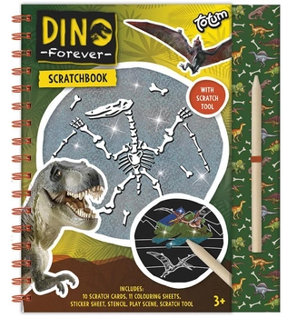 Скретч-книга Totum Динозаври (8714274075016)