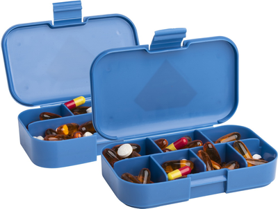 Таблетница SmartShake Pill Box Organizer 2 Pack DC Supermen (25848)