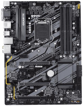 Материнська плата Gigabyte H370 HD3 (H370 HD3) (s1151v2, Intel H370, ATX) Б/в,U1