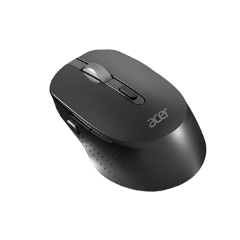 Мышь ACER M155 беспроводная, с аккумулятором, Bluetooth и 2.4GHz, 1600DPI, матовый чёрный