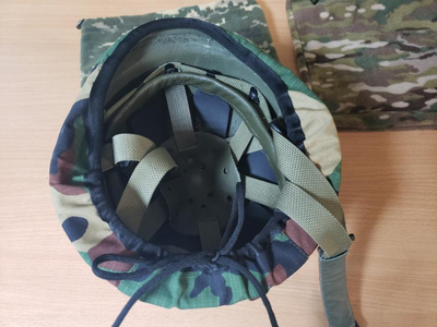 Чехол кавер на каску, шлем маскировочный расцветка Британка