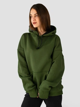 Женский худи Dubhumans Хаки XL-2XL (BL-HW-KH-XL2XL)