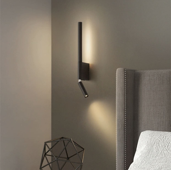 Настенный светильник светодиодный Бра Light House LNF-17400 5W 43 см черный