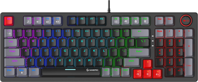 Клавиатура механическая проводная GamePro MK120B Blue Switches 100% USB Black