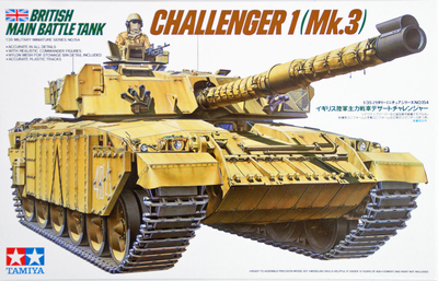 Збірна модель Tamiya Br.Challenger 1 Mk.3 1:35 (4950344996452)