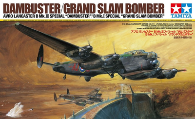 Збірна модель Tamiya Avro Lancaster B Mk.III Sp. B Mk.I Sp Grand Slam Bomber 1:48 (4950344611119)