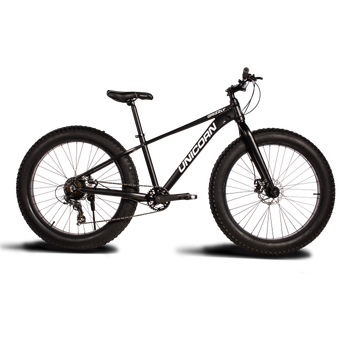 Велосипед FatBike Фет байк Grizzly Unikorn 26 Колесо 17 Рама Черный