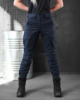 Женские тактические штаны синие 44