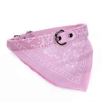 Ошейник-бандана для собак и кошек Light Pink Size S