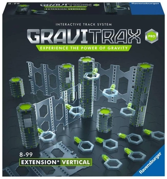 Klocki konstrukcyjne Ravensburger GraviTrax Pro Vertical Expansion 33 elementów (4005556224272)