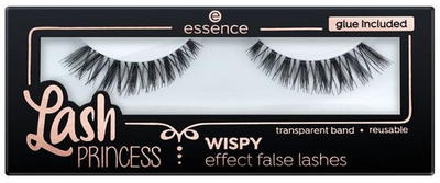 Штучні вії Essence Cosmetics Lash Princess Wispy Effect False Lashes чорні 1 пара (4059729271228)