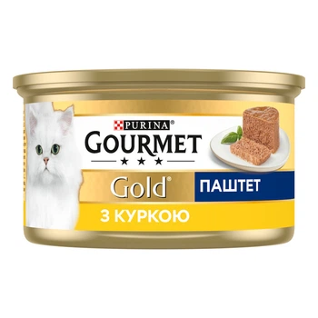 Консервированный корм Purina Gourmet Gold Паштет с курицей 85 г (7613031381494)