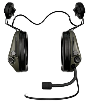 Активні тактичні навушники Sordin Supreme MIL CC з ARC Rail, для стрільби, стрілецькі навушники