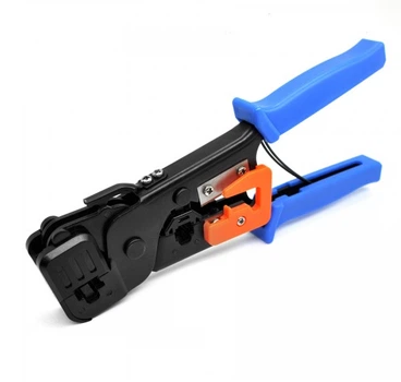 Кримпер Yugtorg SK-268E для обжимки RJ-45 8P8C, RJ-12/11 6P8C (10124) Клещи обжимные
