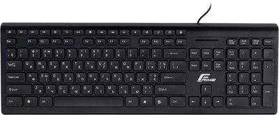 Клавіатура дротова Frime Choco Keyboard USB Black (FKBB0223)