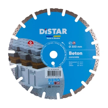 Круг алмазный отрезной Distar 1A1RSS 300 BETON (10170085424)
