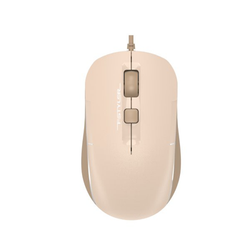 Мышь A4Tech FM26S (Cafe Latte) Fstyler, белая подсветка, USB, 1600 dpi, USB, цвет бежевый