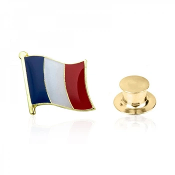 Брошь-значок унисекс BROCHE бижутерия Флаг Франции BRGV113945