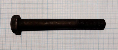 Болт високоміцний DIN960 М20х160х1,5 (10,9) чорний