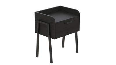 Тумба модульна Ferrum-decor Бетті 540x450x320 метал Чорний ДСП Сосна Кембра 16 мм (BET0003)
