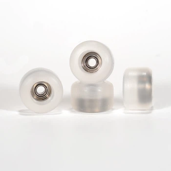 Колеса для фингерборда с подшипниками Just Skate Transparent