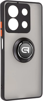 Чохол для смартфона ArmorStandart Frosted Matte Ring для Xiaomi Redmi Note 13 5G Black (ARM72721)