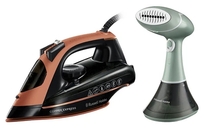 Праска Russell Hobbs Copper Express 23975-56 + Відпарювач RUSSEL HOBBS Steam Genie Essential 25592-56 (комплект)