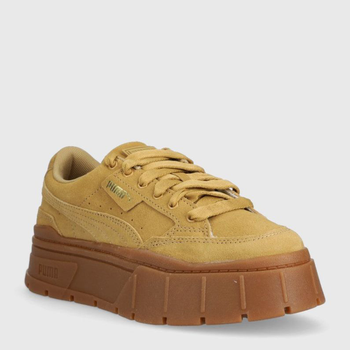 Sneakersy damskie na platformie Puma Mayze Stack Suede Wns 383983-03 39 (6UK) 25 cm Beżowe (4065449347389)