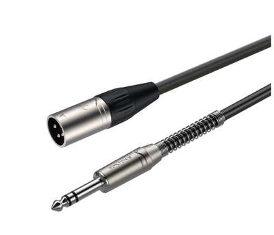 Балансный аудио кабель Jack 6.3 Stereo — XLR Male Roxtone SMX-J260-L1 1м