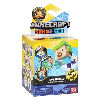 Фигурка Майнкрафт "Песок и море". Игровой набор ТМ "Treasure X"