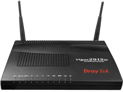 Router DrayTek Vigor 2915 Black (4712909129213)