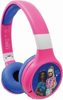 Słuchawki Lexibook Barbie Blue-Pink (3380743098333)