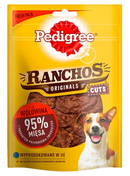 Ласощі для собак Pedigree Ranchos з яловичиною 65 г (4008429126116)