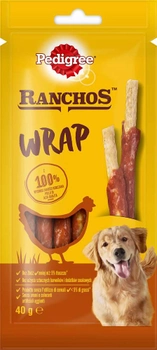  Ласощі для собак Pedigree Ranchos Wrap з куркою 40 г (4008429117893)