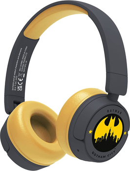 Навушники OTL Batman Gotham City Black-Yellow (5055371625340)