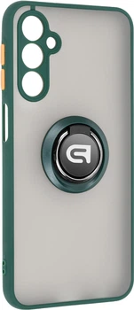 Чохол для смартфона ArmorStandart Frosted Matte Ring для Samsung Galaxy M34 5G (M346) Dark Green (ARM72767)
