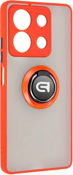 Чехол для смартфона Xiaomi Redmi Note 13 5G ArmorStandart Frosted Matte Ring Red (ARM72728)