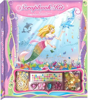 Zestaw kreatywny Pecoware Scrapbook Mermaid (5907543779668)