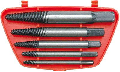 Набір екстракторів VOREL М3 - М18 1/8" до 3/8" N° 1 - 5 для гвинтів 5 шт. (24000_vo)
