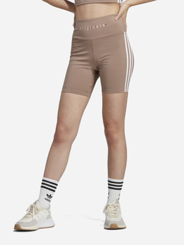 Спортивні шорти жіночі Adidas IQ3406 M Коричневі (4066753752951)
