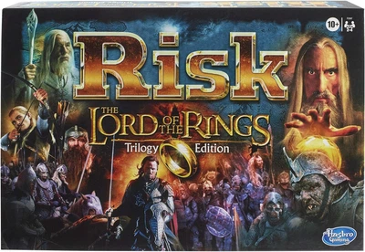 Настільна Гра Ризик Володар Перстнів Англійською Мовою Risk: The Lord of The Rings Trilogy Edition Hasbro F2267