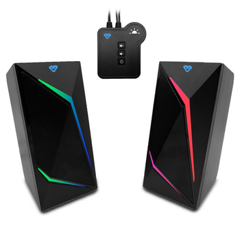 Акустична система 2.0 Media-Tech COBRA PRO URION Bluetooth Gaming 8Вт., LED Light