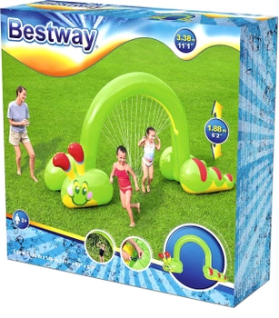 Іграшка надувна Bestway Jumbo Caterpillar з розпилювачем (6942138983319)
