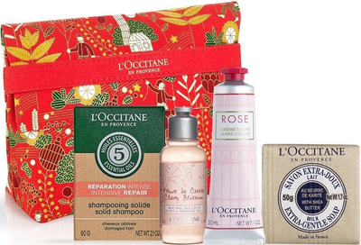 Набір для догляду за тілом L'Occitane En Provence Neceser Floral 5 шт (3253581694633)