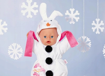 Zestaw ubranek dla lalki Dolly Moda Costume Snowman 43 cm (4001167871591)