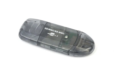 Внешний картридер FD2-SD-1, USB 2.0, для SD, MMC, RS-MMC