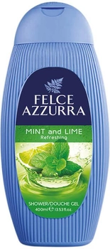 Żel pod prysznic Felce Azzurra Refreshing mint and lime 400 ml (8001280301070)