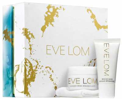 Zestaw Eve Lom Radiance Essentials Set balsam oczyszczający 20 ml + maska 15 ml + chusteczki oczyszczające (5050013029333)
