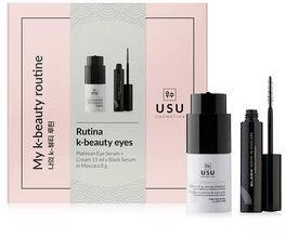 Набір Usu Cosmetics Rutina K-Beauty Eyes Lote Сироватка для повік 15 мл + туш для вій 8 г (8435531100981)
